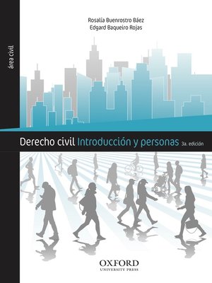 cover image of Derecho civil. Introducción y personas